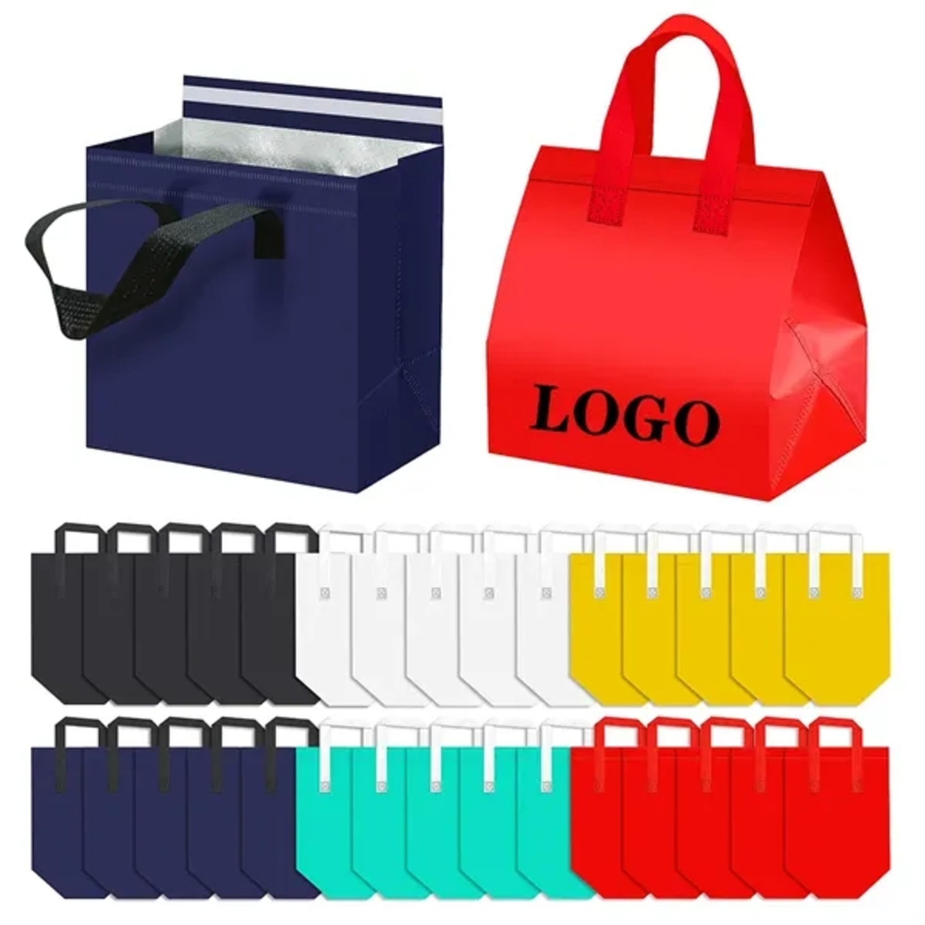 Bulk Insulated Lunch Bags
 2