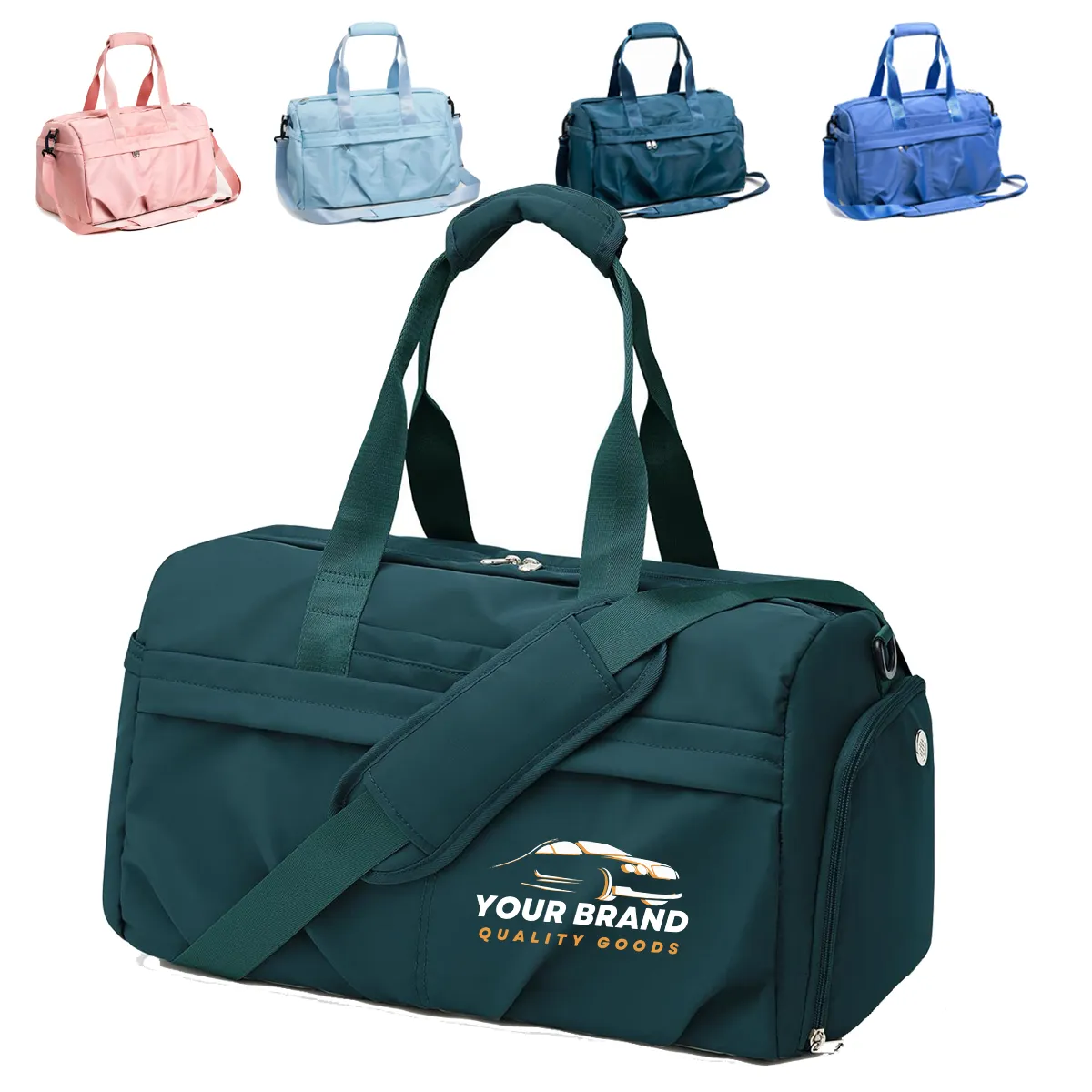 25L Waterproof Gym Sports Luggage Bag With Shoe Compartment 3