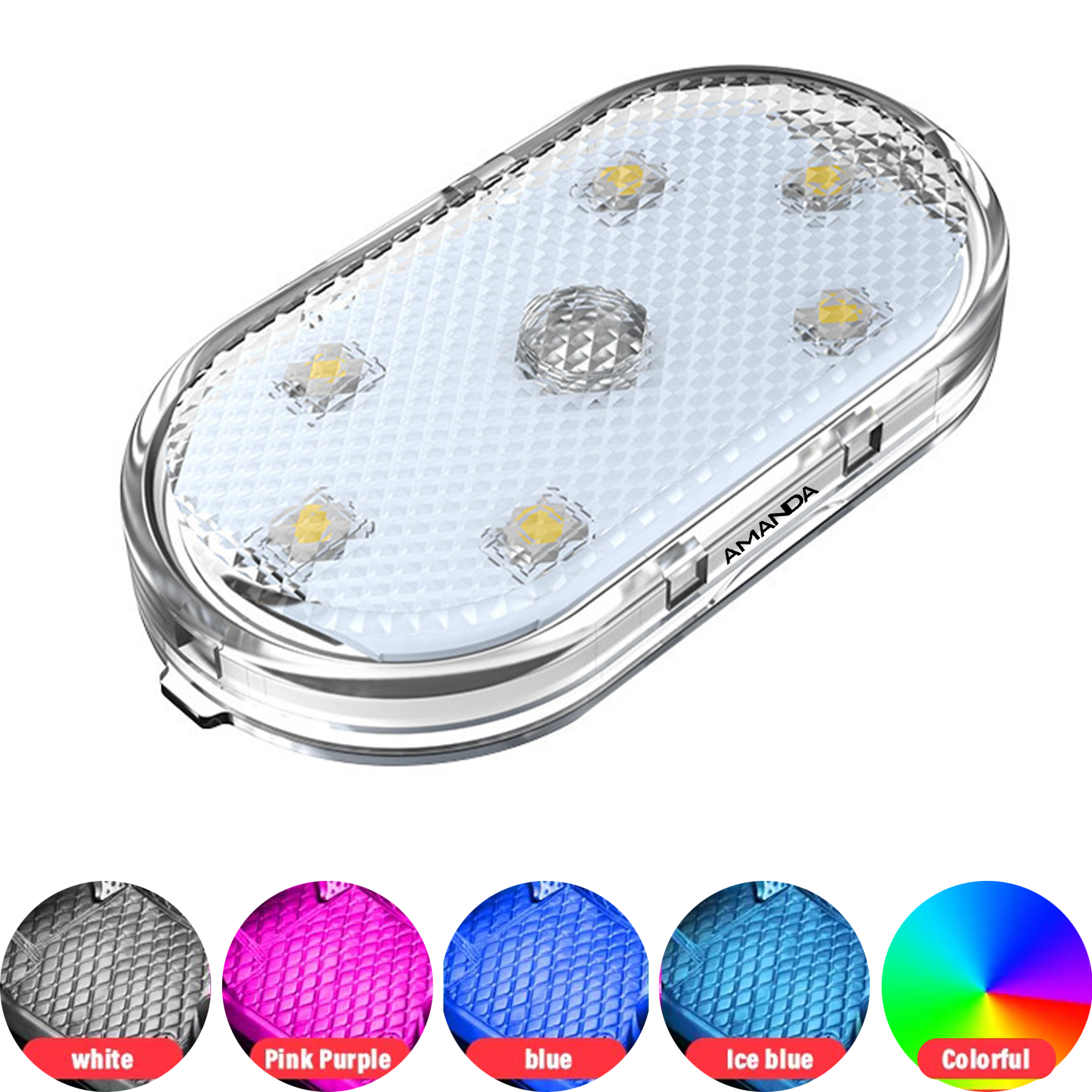 multicolor Car's Interior Lamp Atmosphere wireless LED light 1