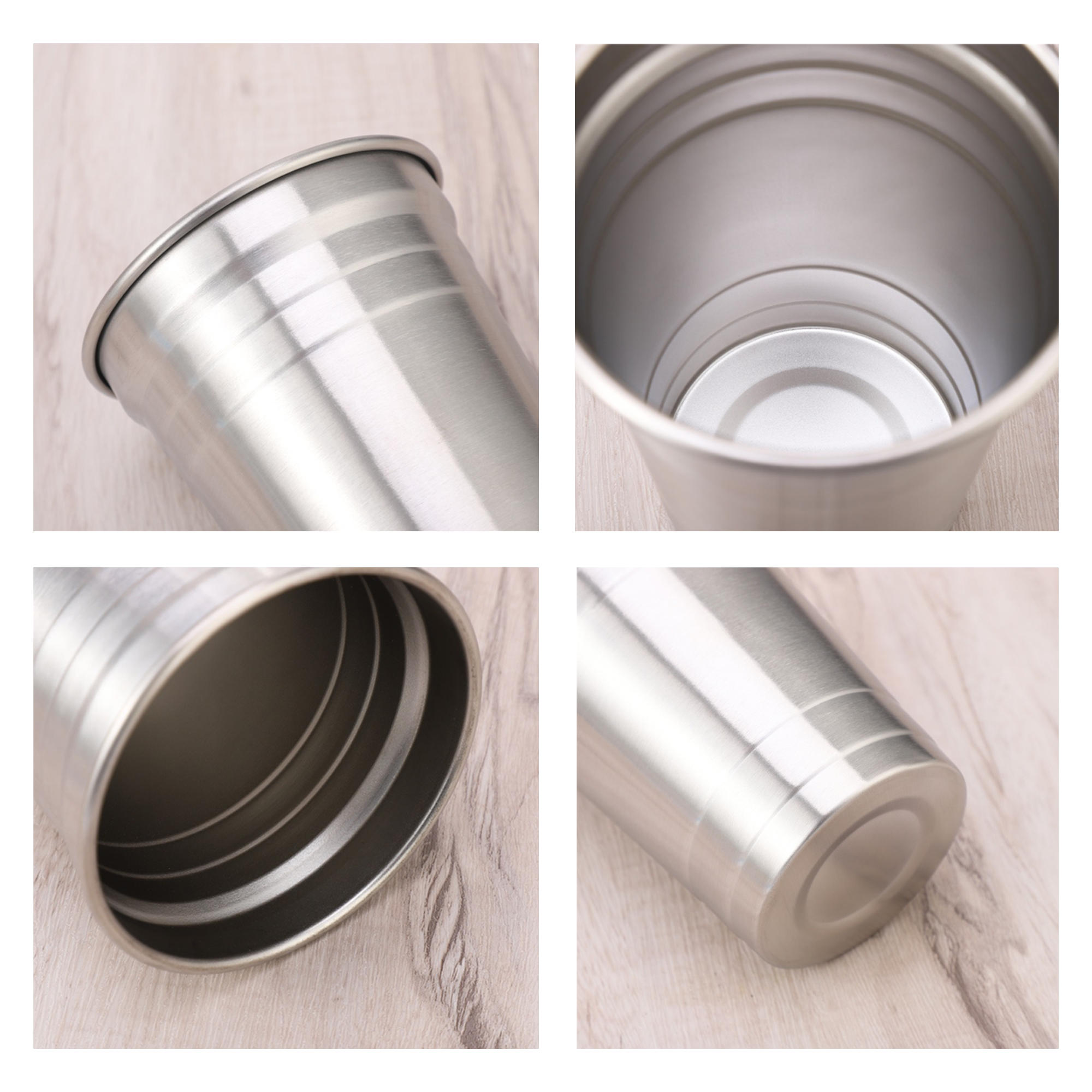 18oz Stainless Steel Cups Pint Tumblers MOQ 50 3