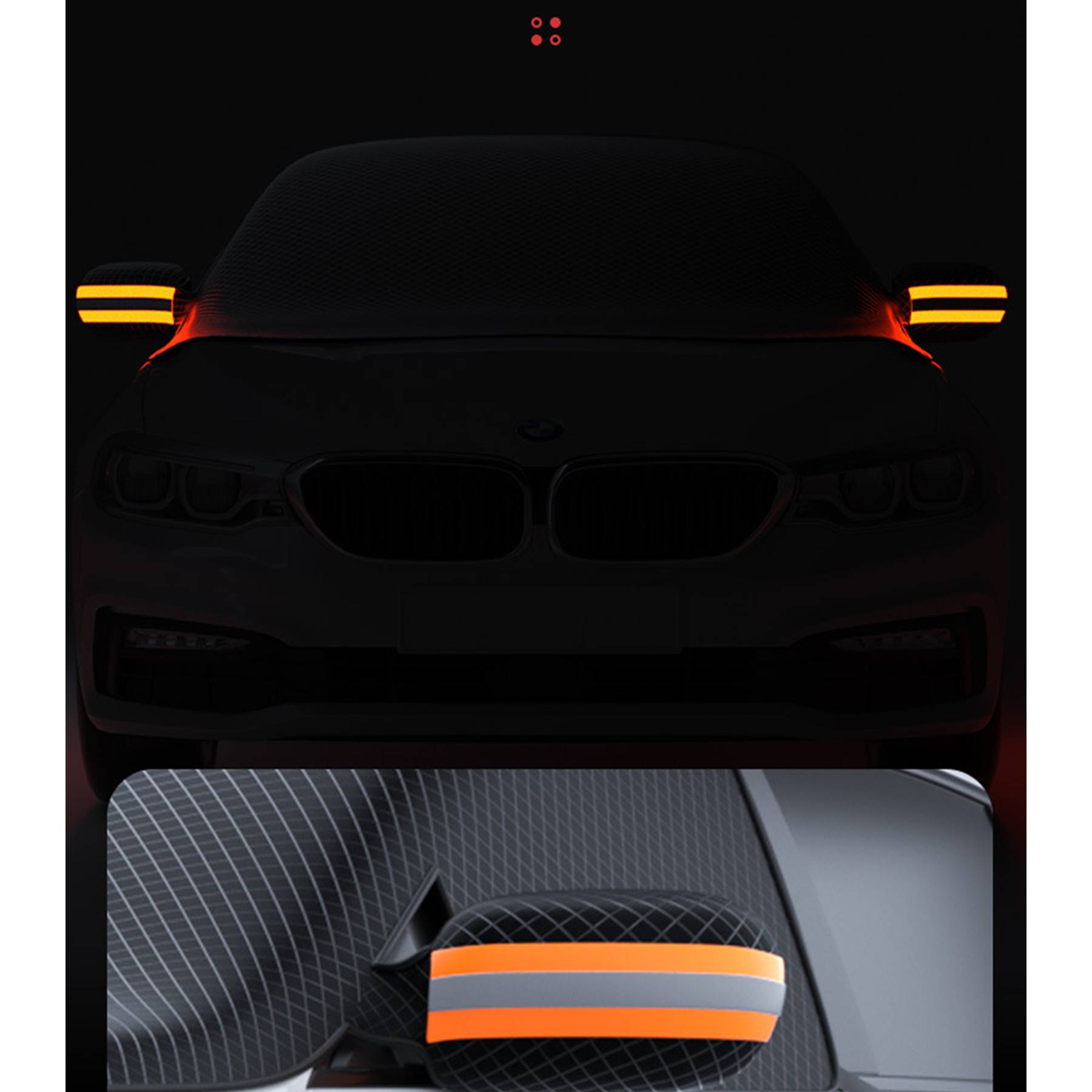Magnetic Car Windshield Snow Cover 5