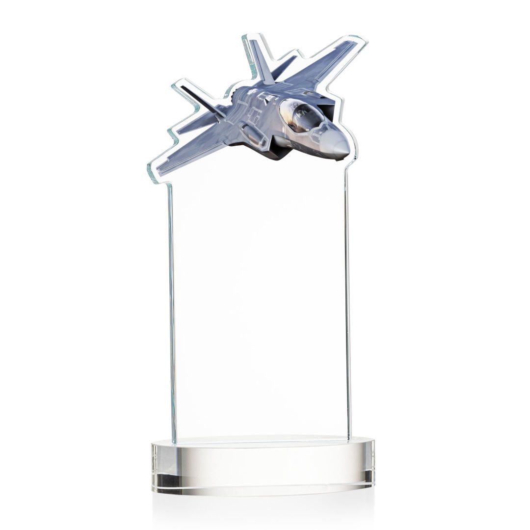 Top Gun Award on Alberton Base - Clear 6