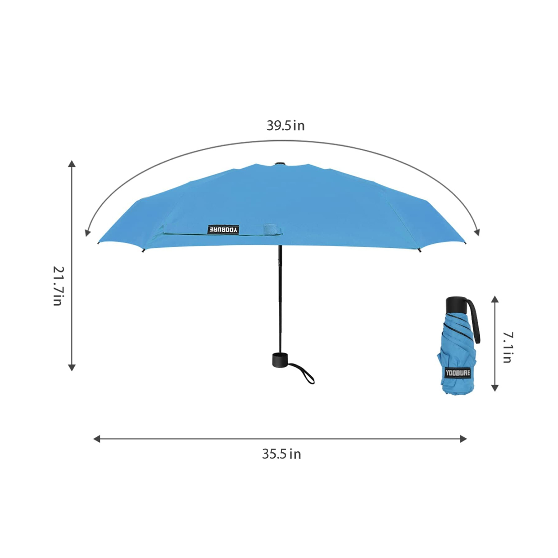 Small Mini Umbrella with Case 1