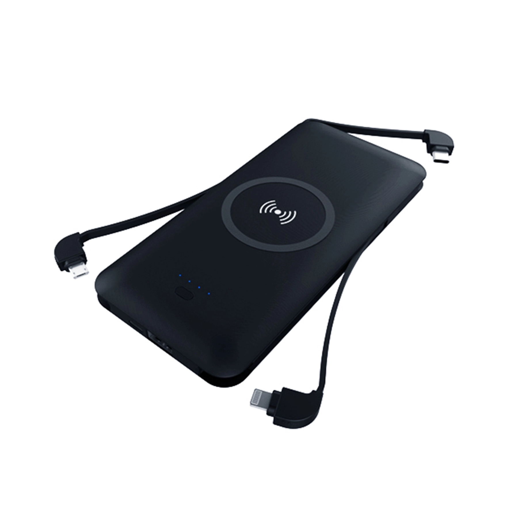 Wireless Charger Power Bank with Wall Plug-in and Cable 14