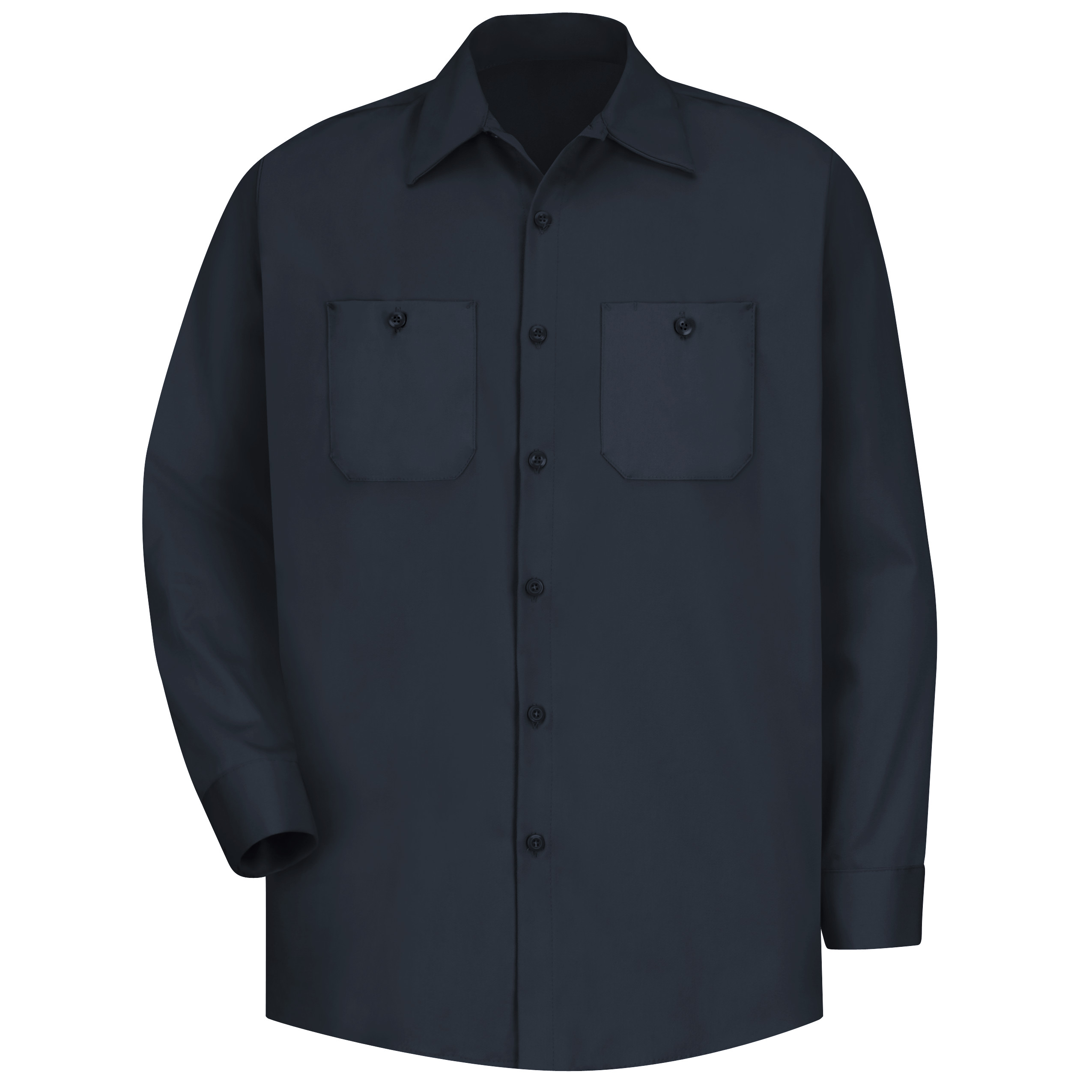 Red Kap® Men's Long Sleeve Wrinkle-Resistant Cotton Work Shirt 11