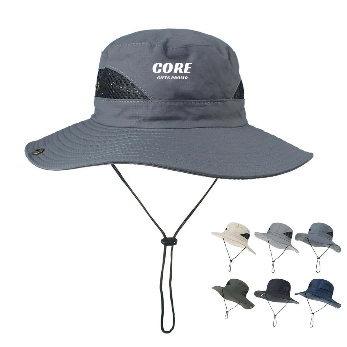 Waterproof Wide Brim Bucket Hat 1