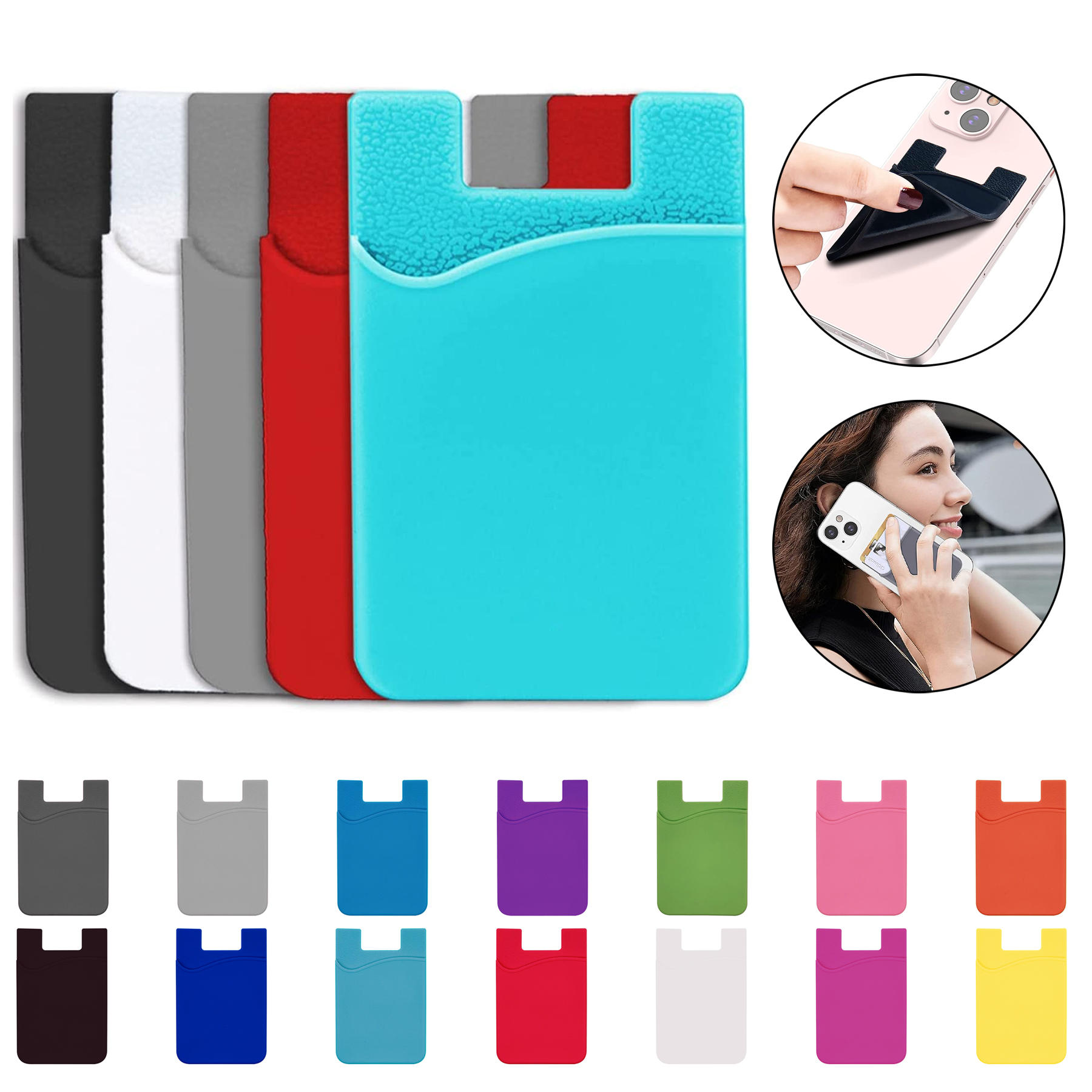 Silicone Mood Smartphone Wallet 2