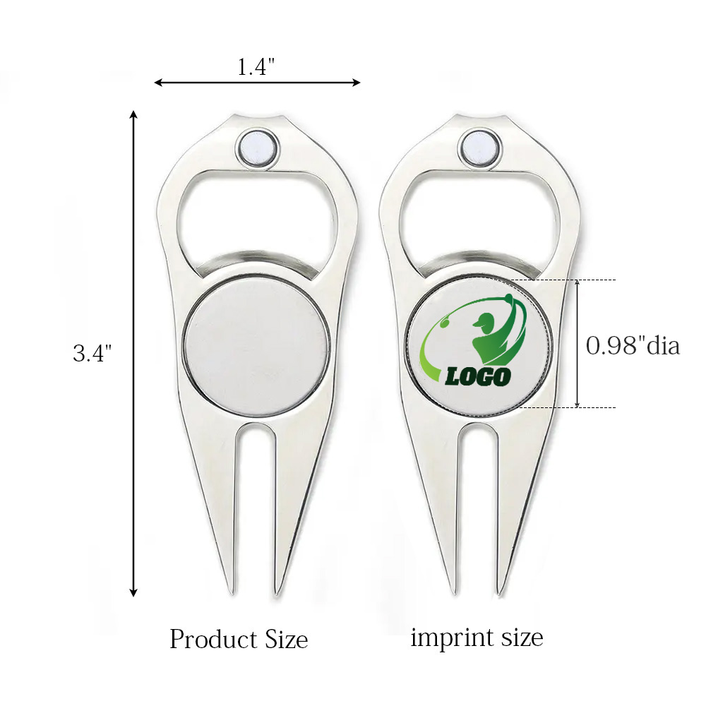 Logo Divot Tool with Bottle Opener 3