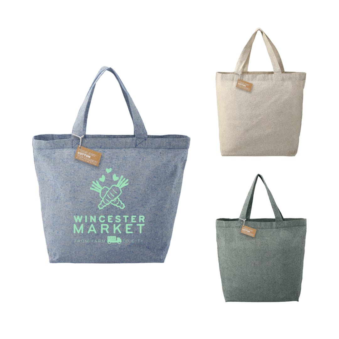Recycled 5oz Cotton Twill Grocery Tote 51