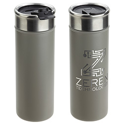 Solari 18 oz Copper-Lined Powder-Coated Insulated Tumbler 17
