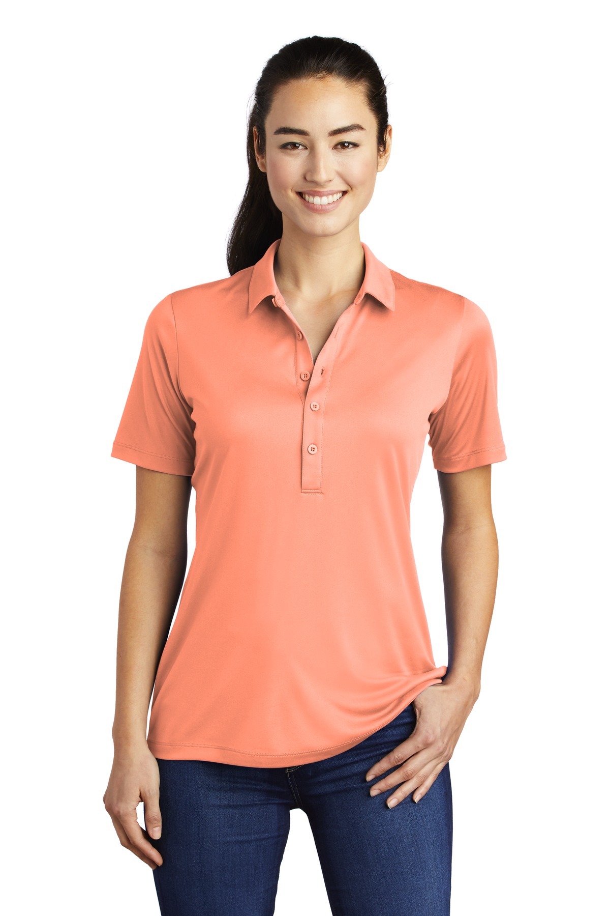 Sport-Tek® Women's Posi-UV Pro Polo 14