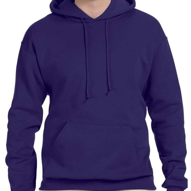 Jerzees 8 Oz 50/50 Adult NuBlend Fleece Pullover Hooded Sweatshirt 1
