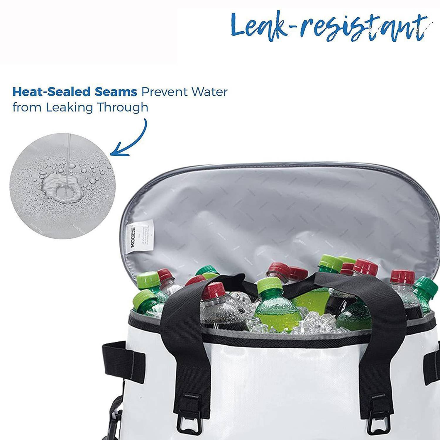 Large Capacity Waterproof Insulated Cooler Bag 6