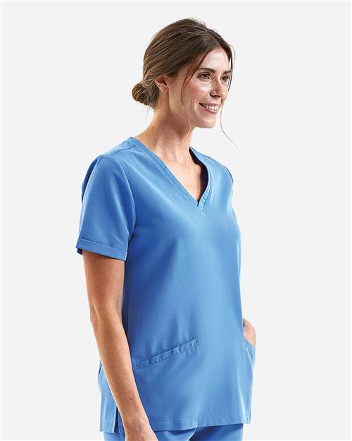 Women's Invincible V-Neck Stretch Scrub Top - NN310 13