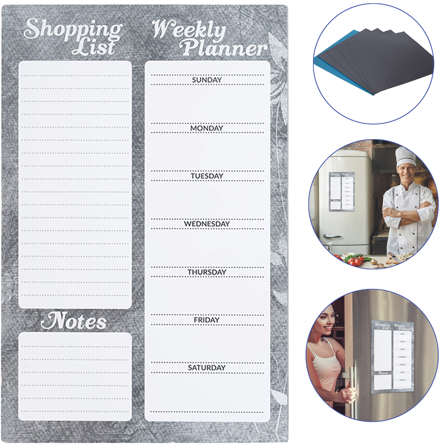 Write On Wipe Off Magnetic Memo Board 1