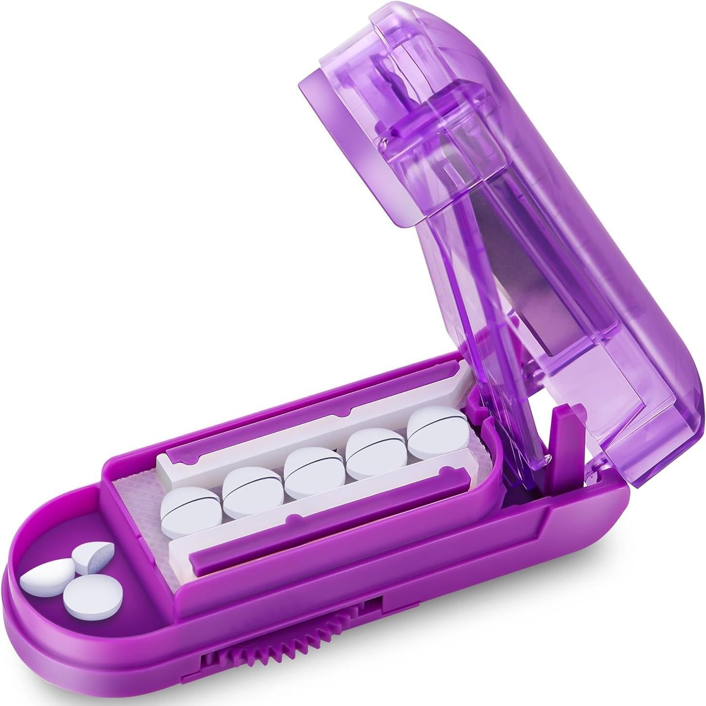 Portable Adjustable Multiple-Pill Splitter Cutter 3