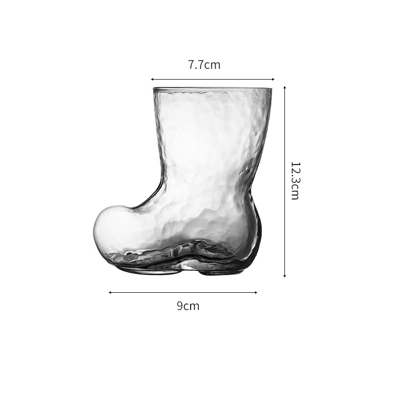 13oz Glass Boot Stein 2