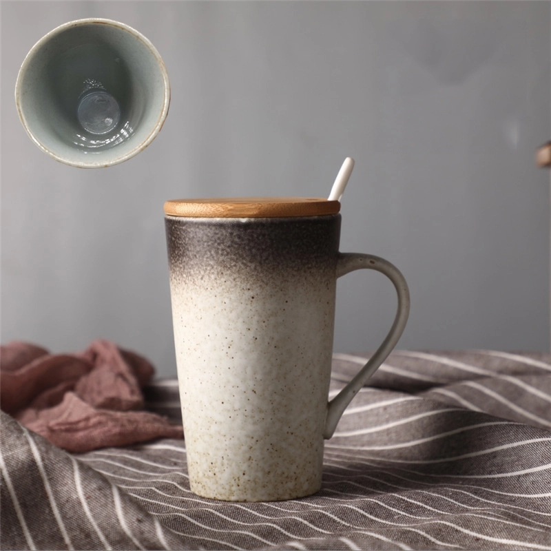 Custom 14 Oz Frosted Ceramic Coffee Mug 11