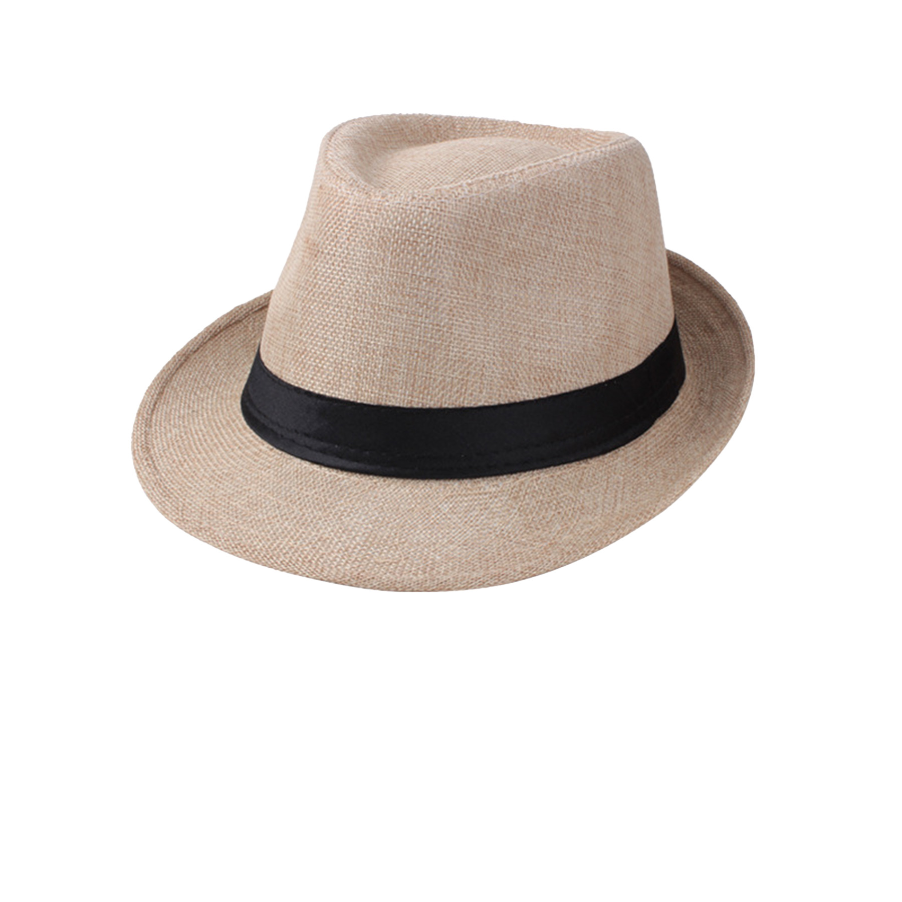 Linen Fedora Hat 3