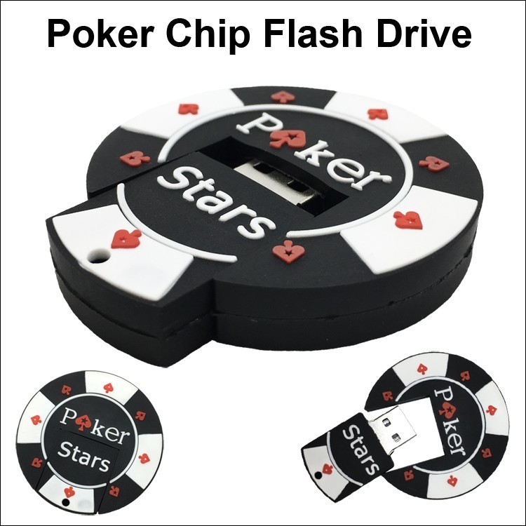 Poker Chip Flash Drive / USB - 4 GB