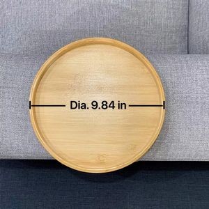 Bamboo Armrest Couch Tray Table 4