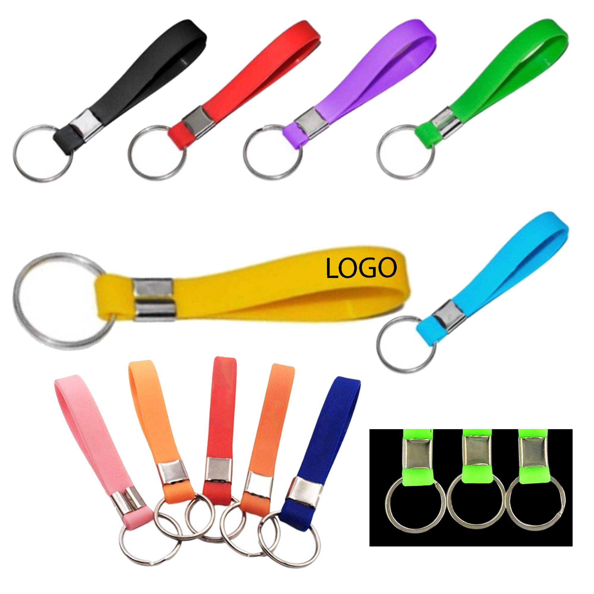Eco-Friendly Silicone Keychain 2