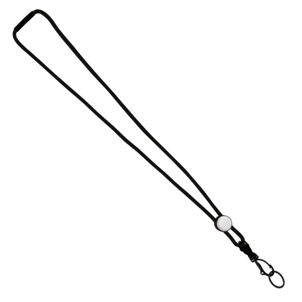 3/16" Nylon Cord Lanyard with Snap-Buckle Release, Standard O-Ring & Slider 5
