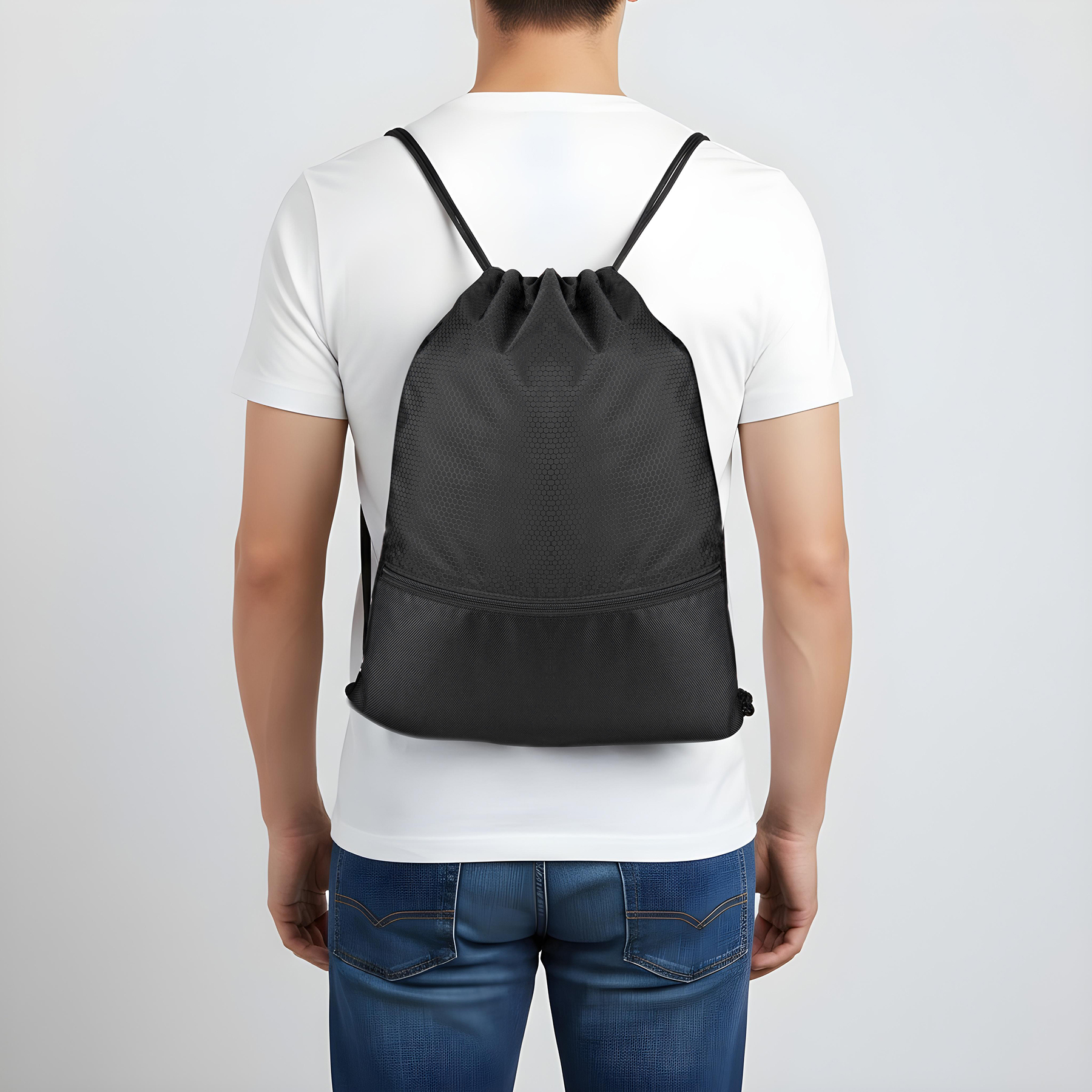 Heavy-Duty Drawstring Gym Bag 1