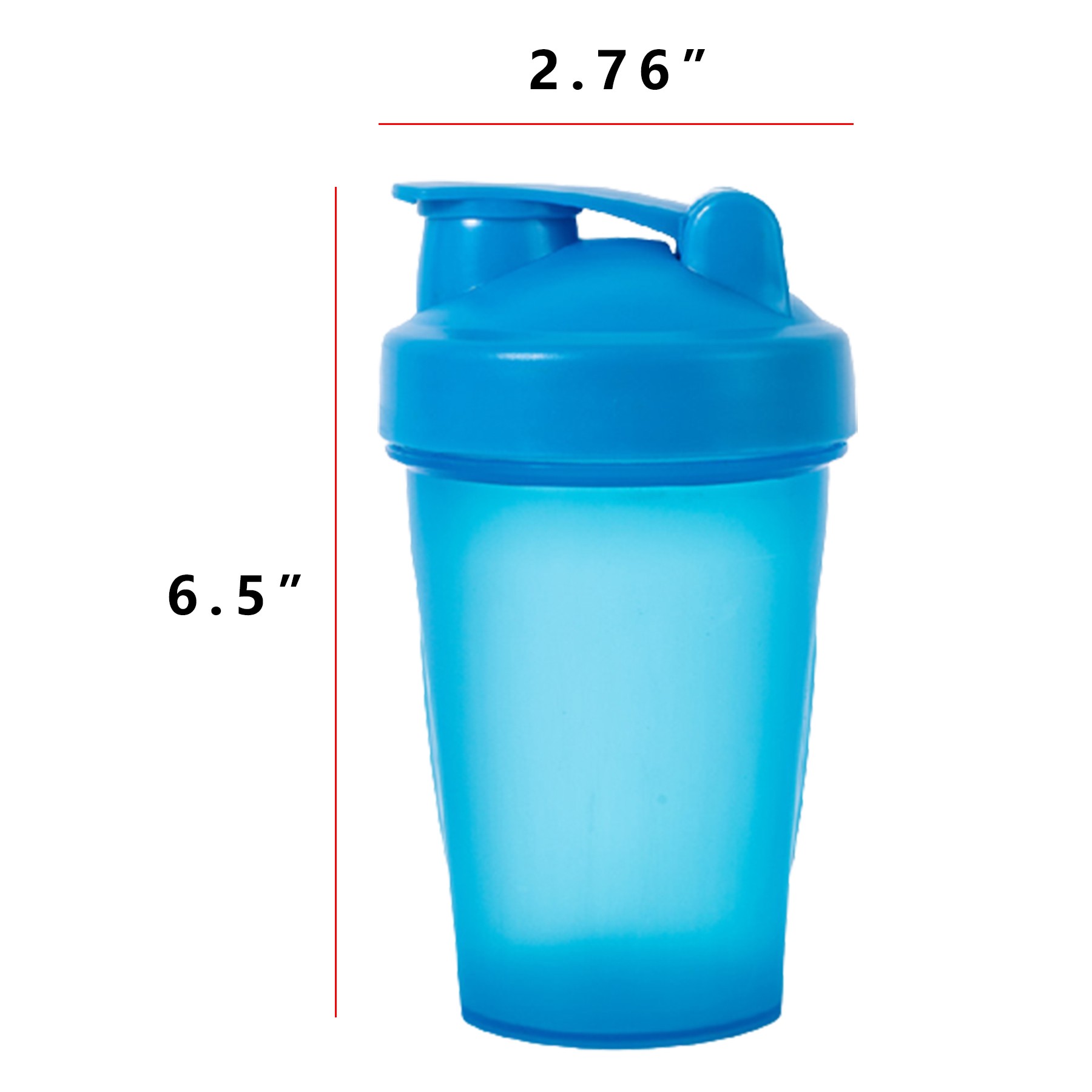 13.5 Oz Plastic Shaker Bottle 9