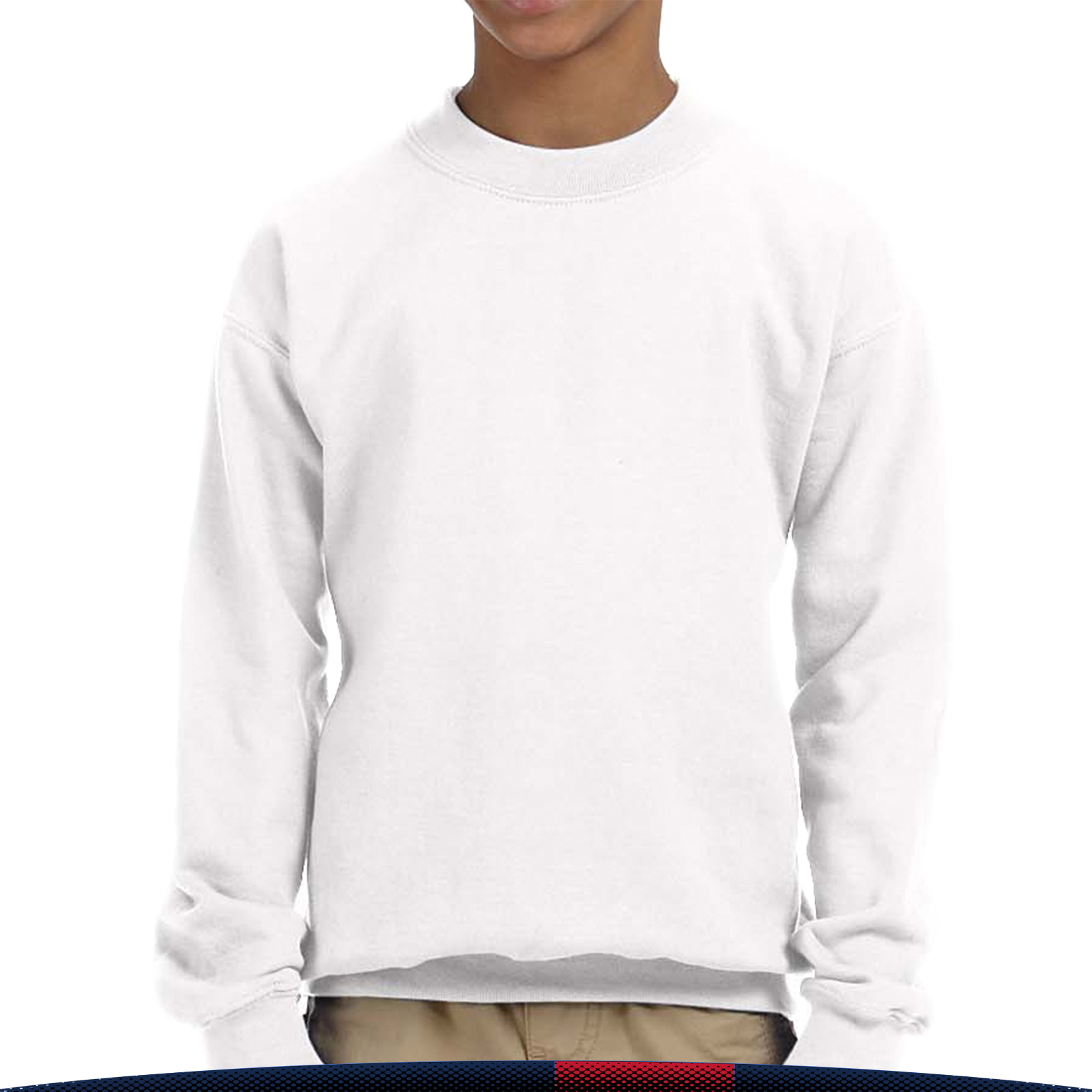 Gildan® Youth Cotton Crewneck Sweatshirts 10