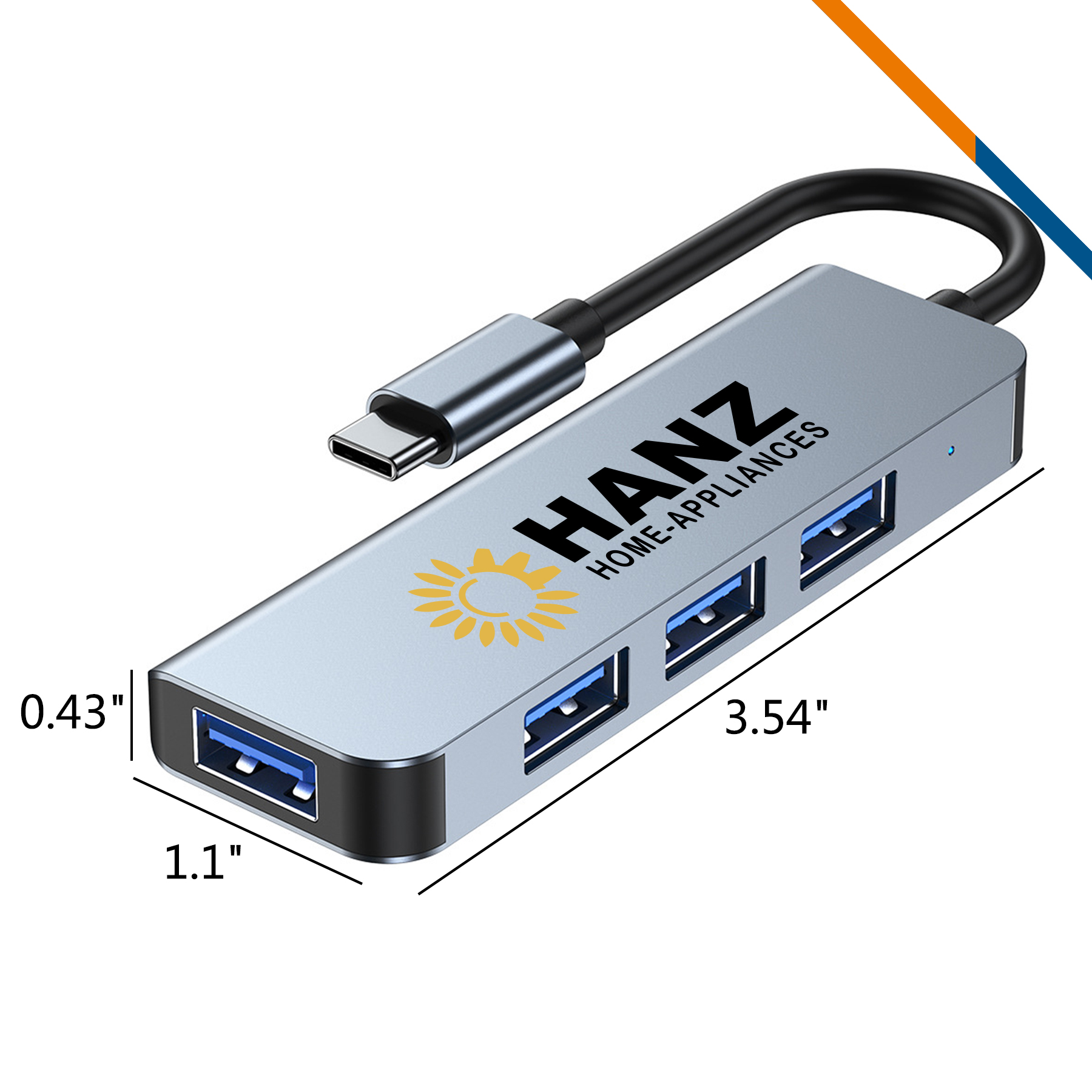 Semiy 4in1 USB Hub 5