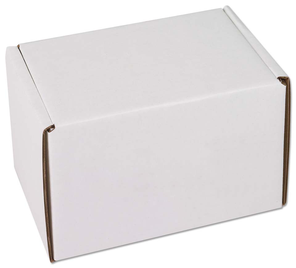 6 1/2" x 4 1/2" x 4 1/2" - B-Flute Outside Tuck Box 1