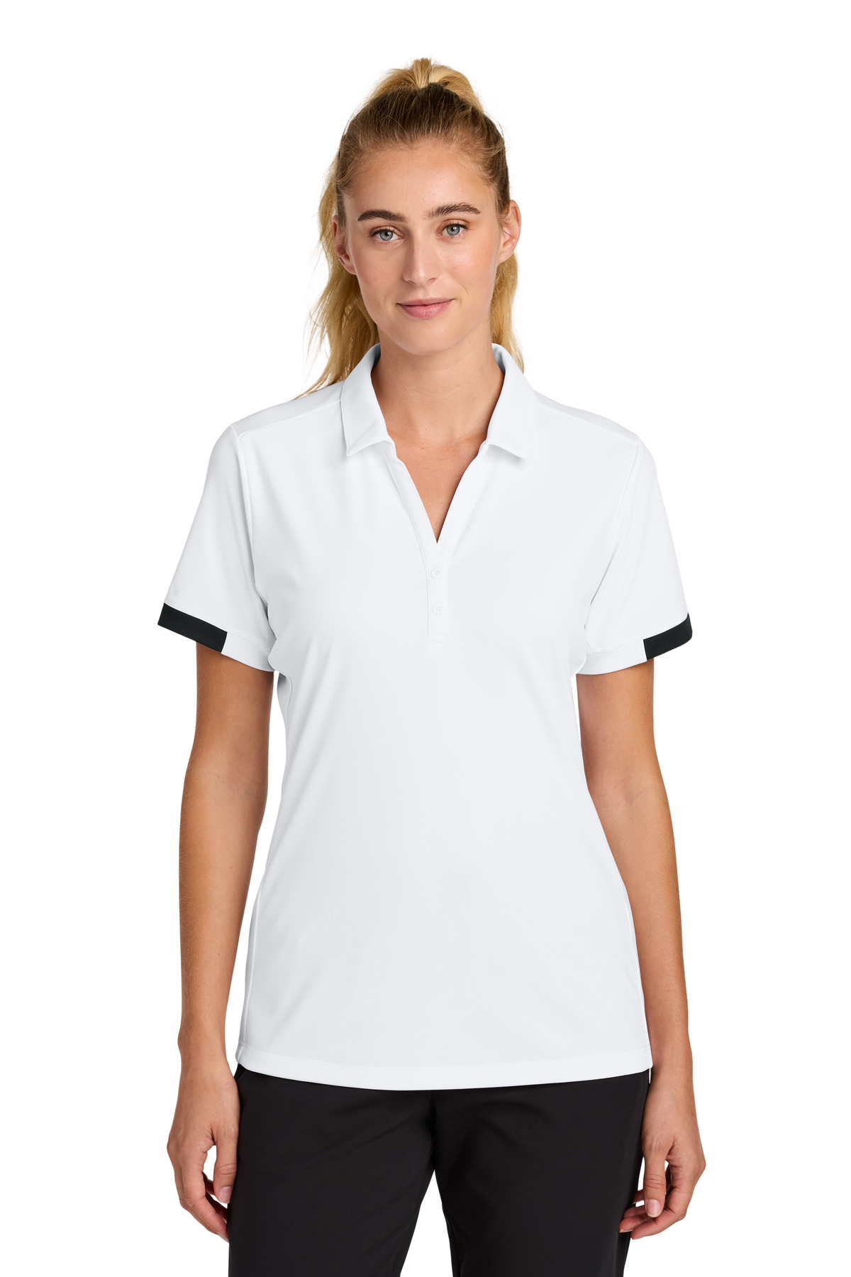 Sport-Tek Women's Club Colorblock Polo LST444 14