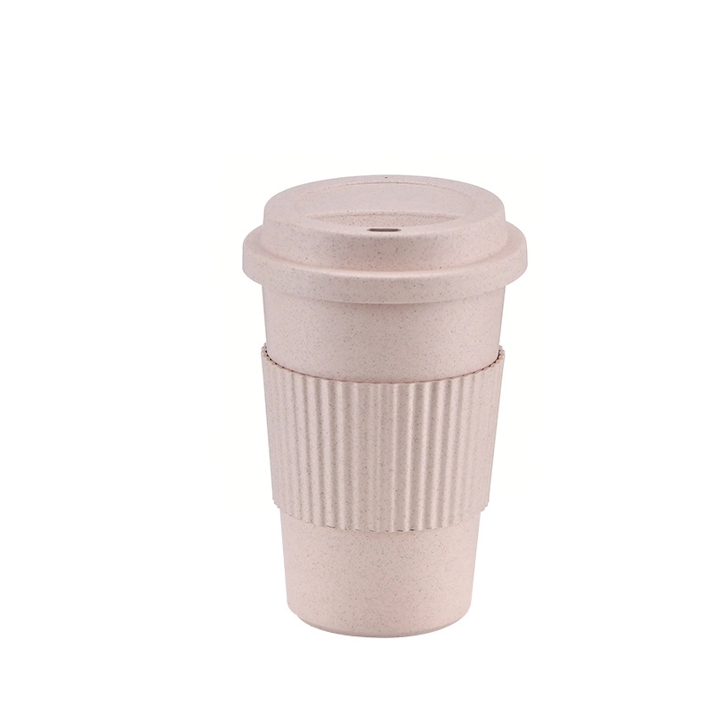 Custom Wheat Fiber Coffee  Travel Tumbler 2