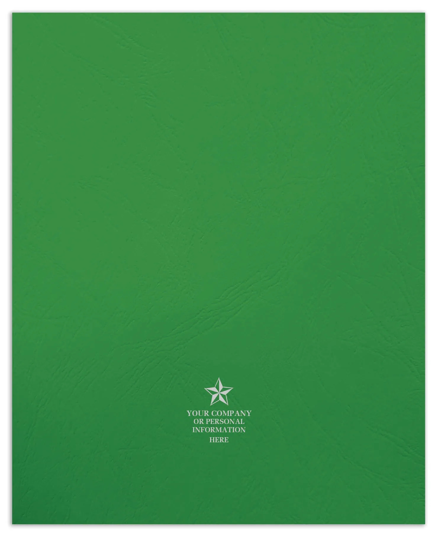 Reinforced Presentation Folders, Continuous Pocket 4