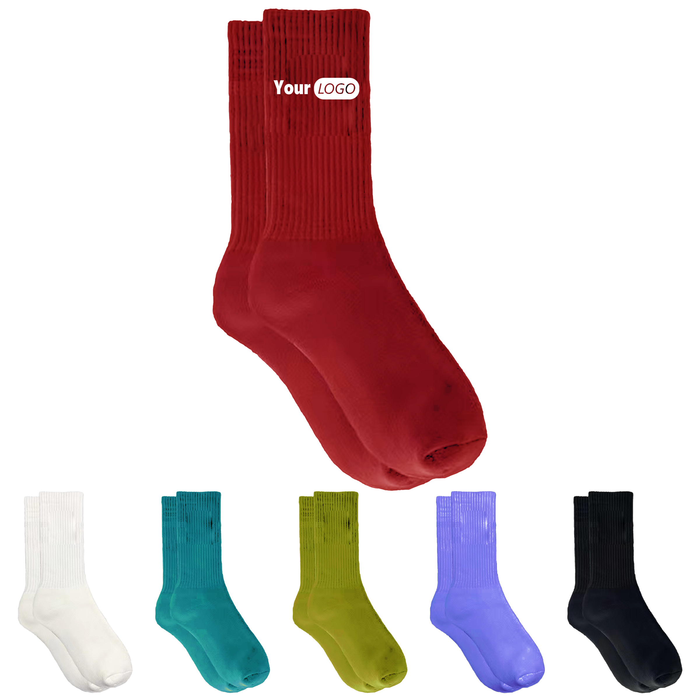 Polyester Vibrant Custom Socks For Unique And Memorable Style 2