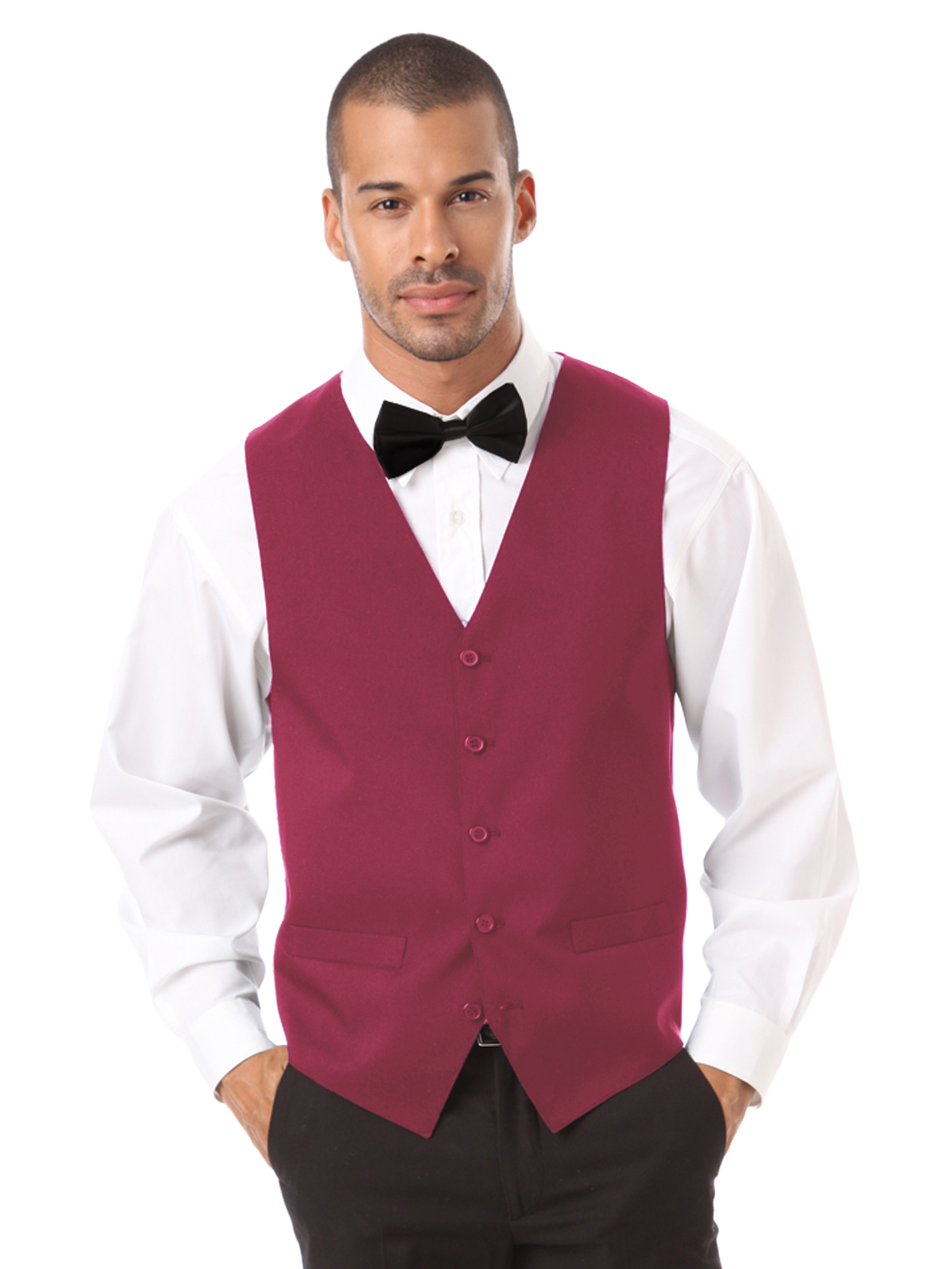 Blue Generation - Unisex 2-Pocket Scotchgard Treated Bistro Vest 7