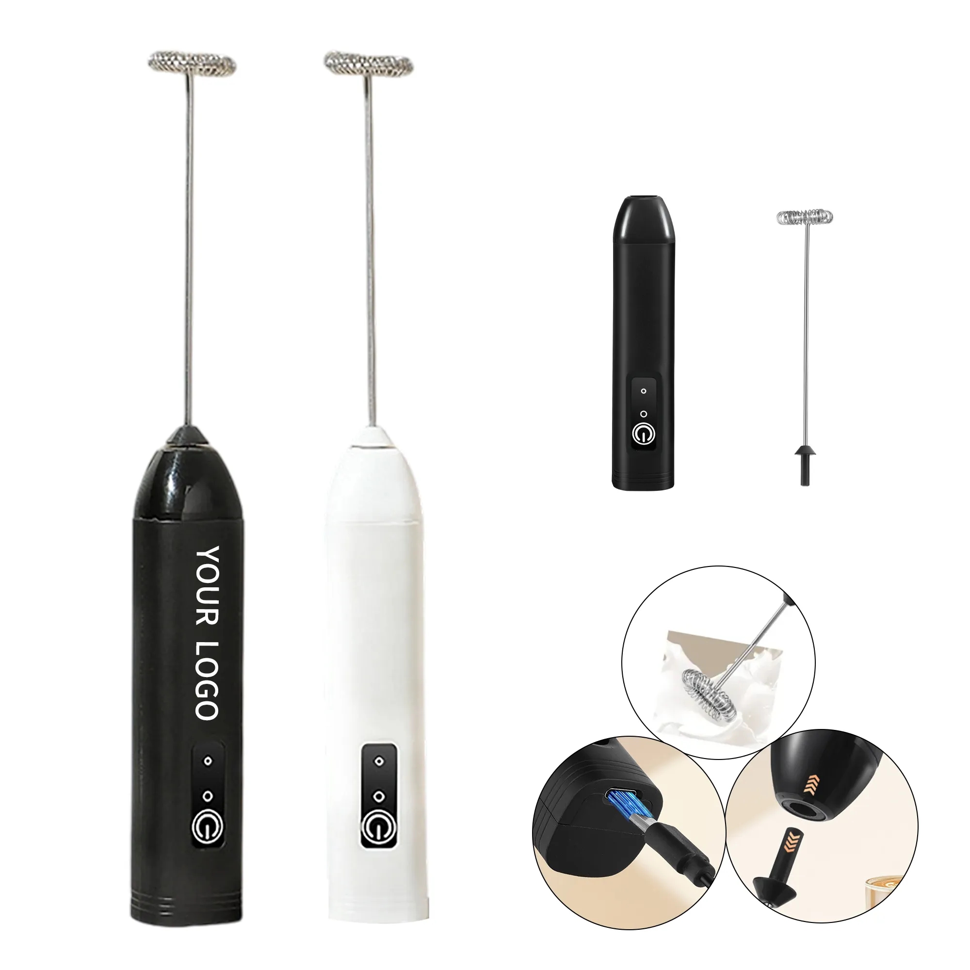 Wireless Electric Mixer Egg Beater With Type-C Mouth 2