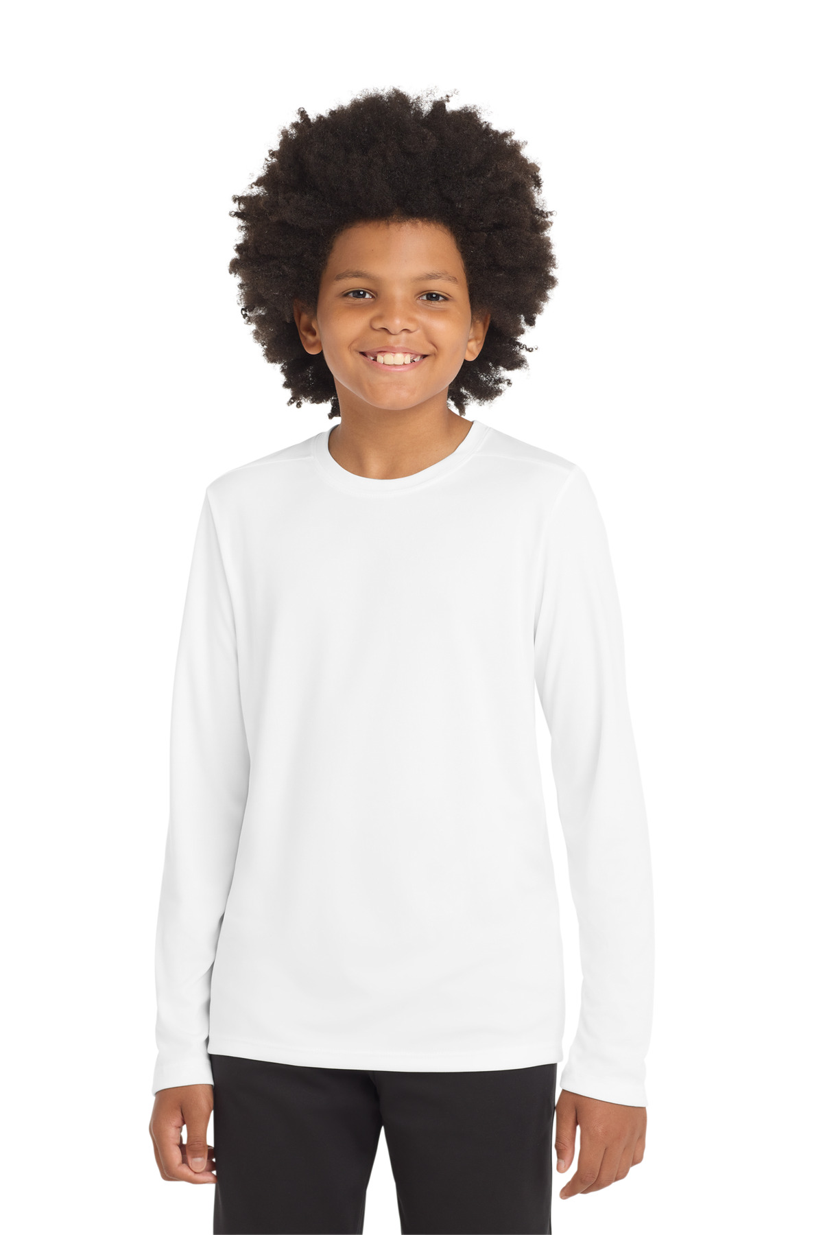 Sport-Tek Youth Posi-UV Pro Long Sleeve Tee. YST420LS 102