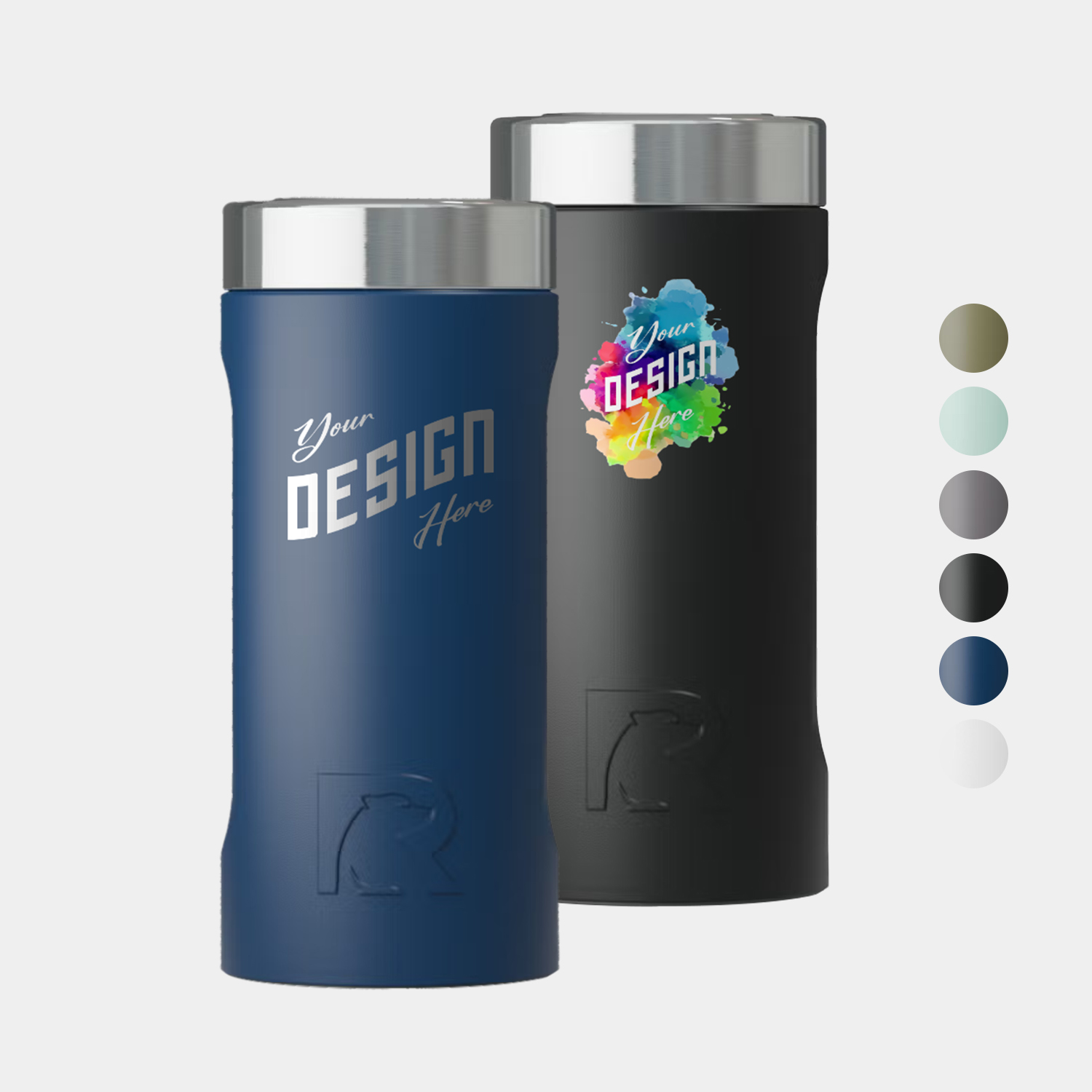24 oz RTIC® Stainless Steel Insulated Slim Essential Can Cooler 2