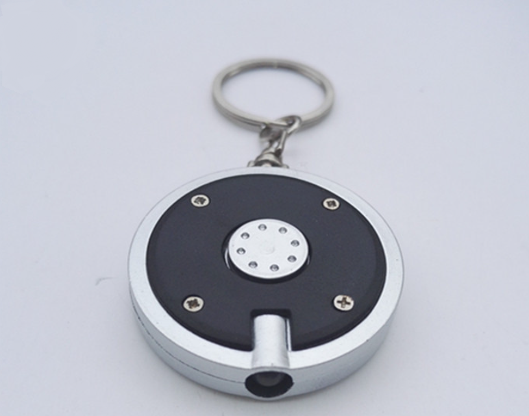Round LED Light Promotional Key Tag 6