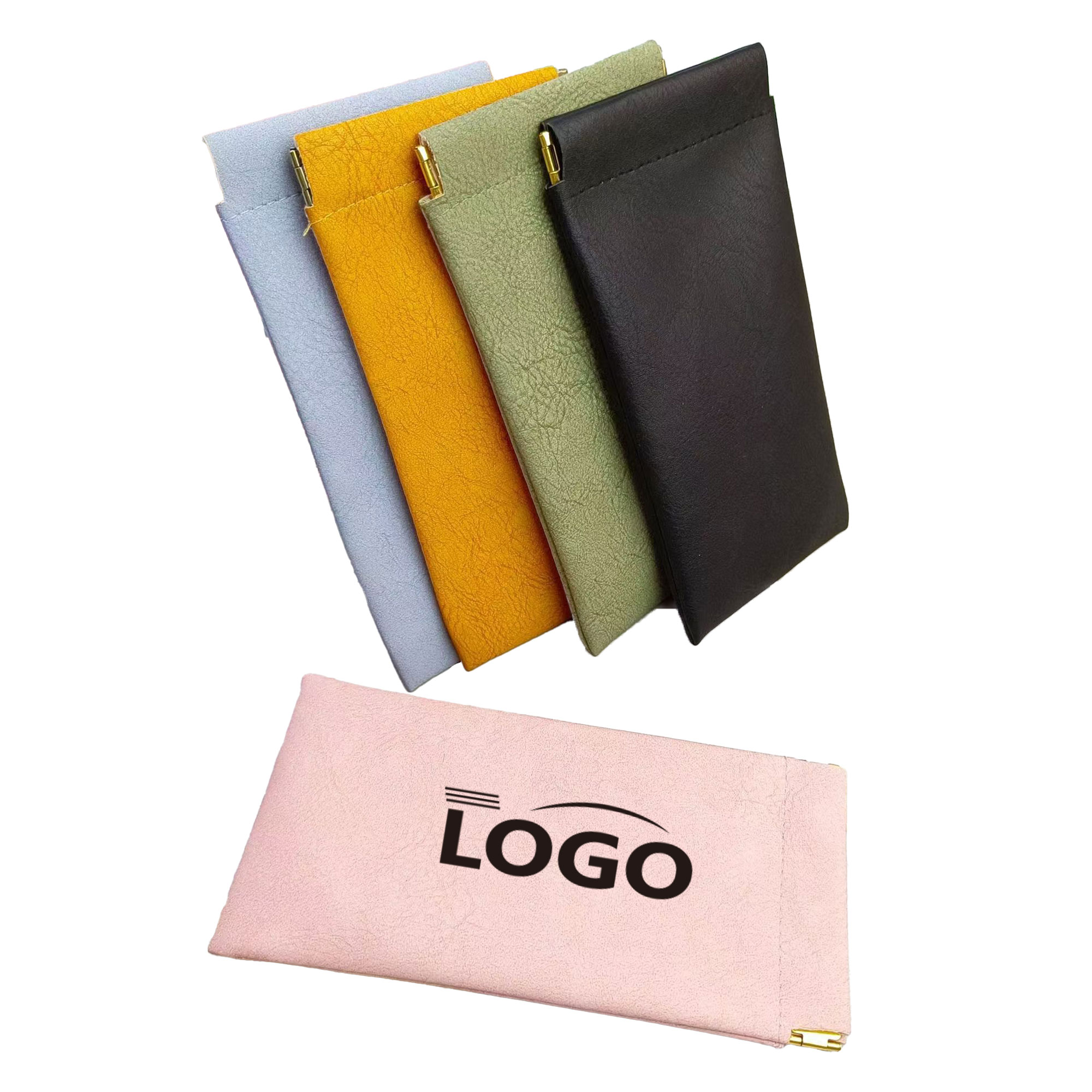 Auto-Close Eyewear Carry Pouch With Custom Logo 2