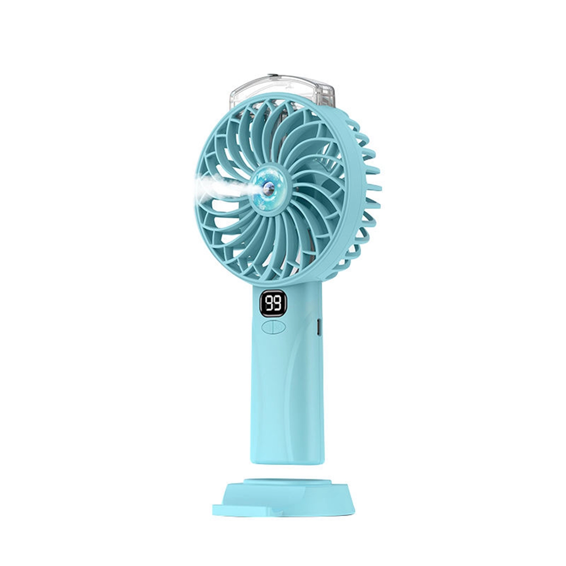4000 mAh Digital Display Handheld Spray Small Fan 5