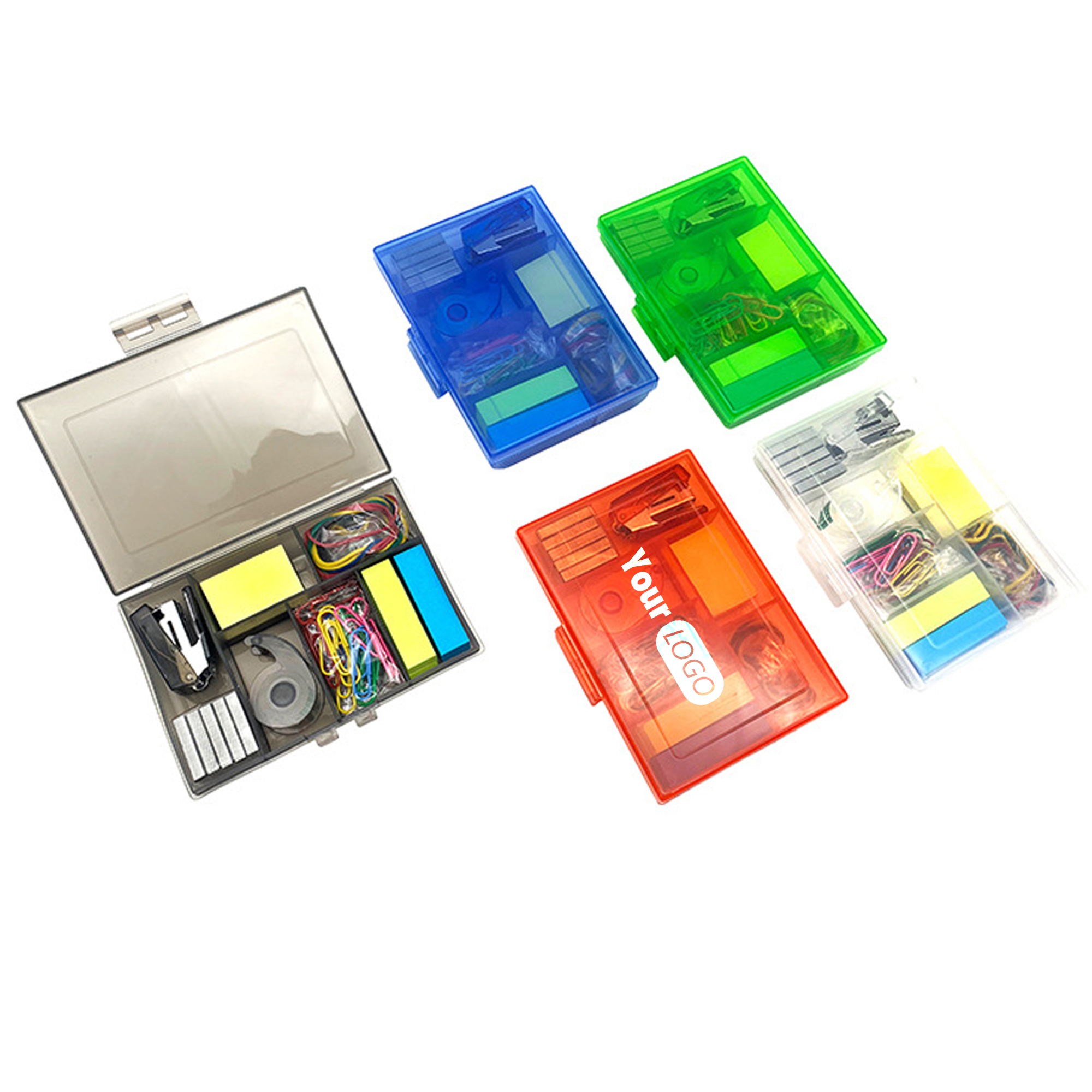 Mini Office Stationery kit, custom desk accessory with logo imprint 1