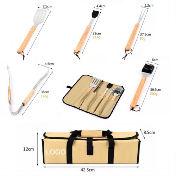 Outdoor Portable BBQ Tool Set 1