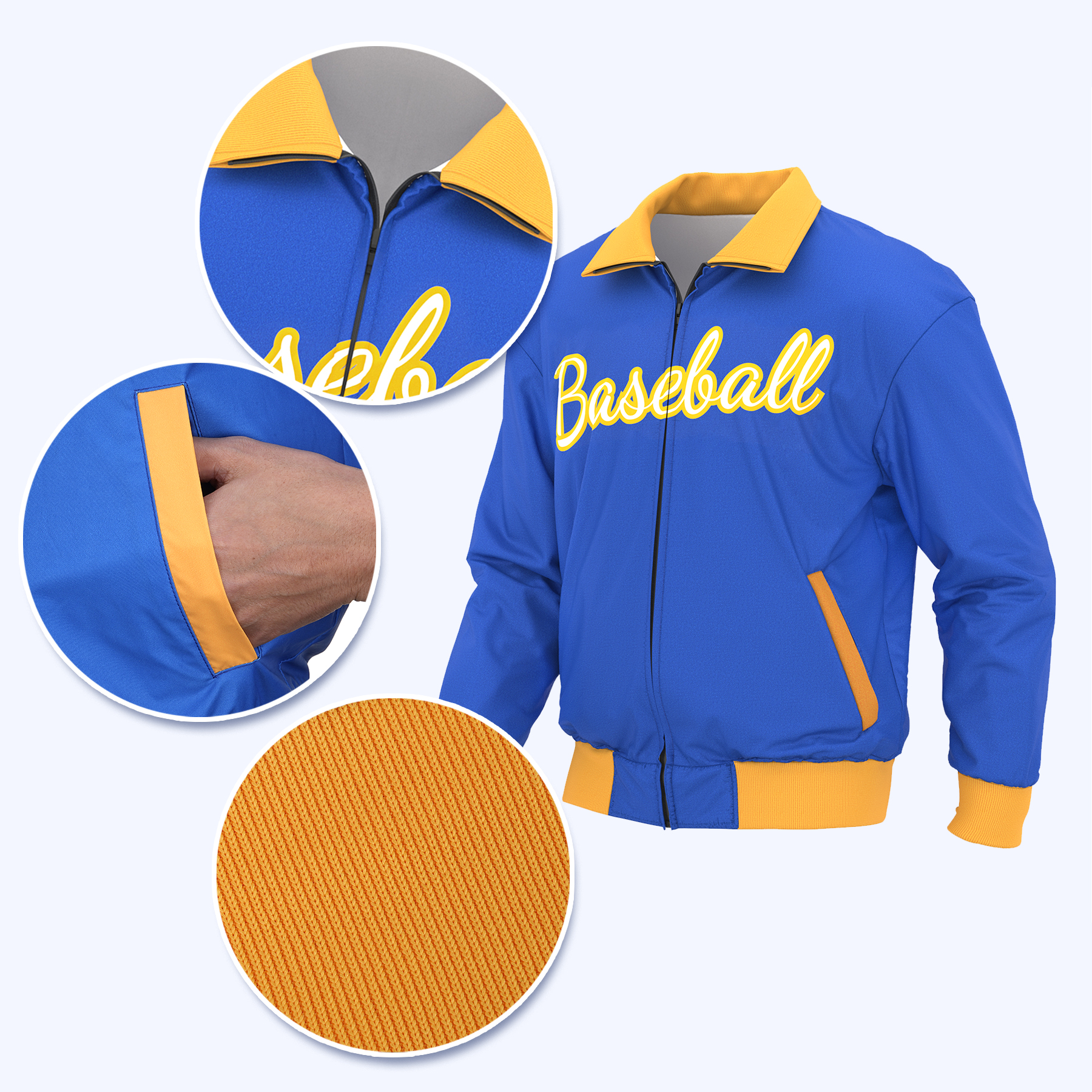Custom Sublimated Full-Zip Varsity Jacket 2