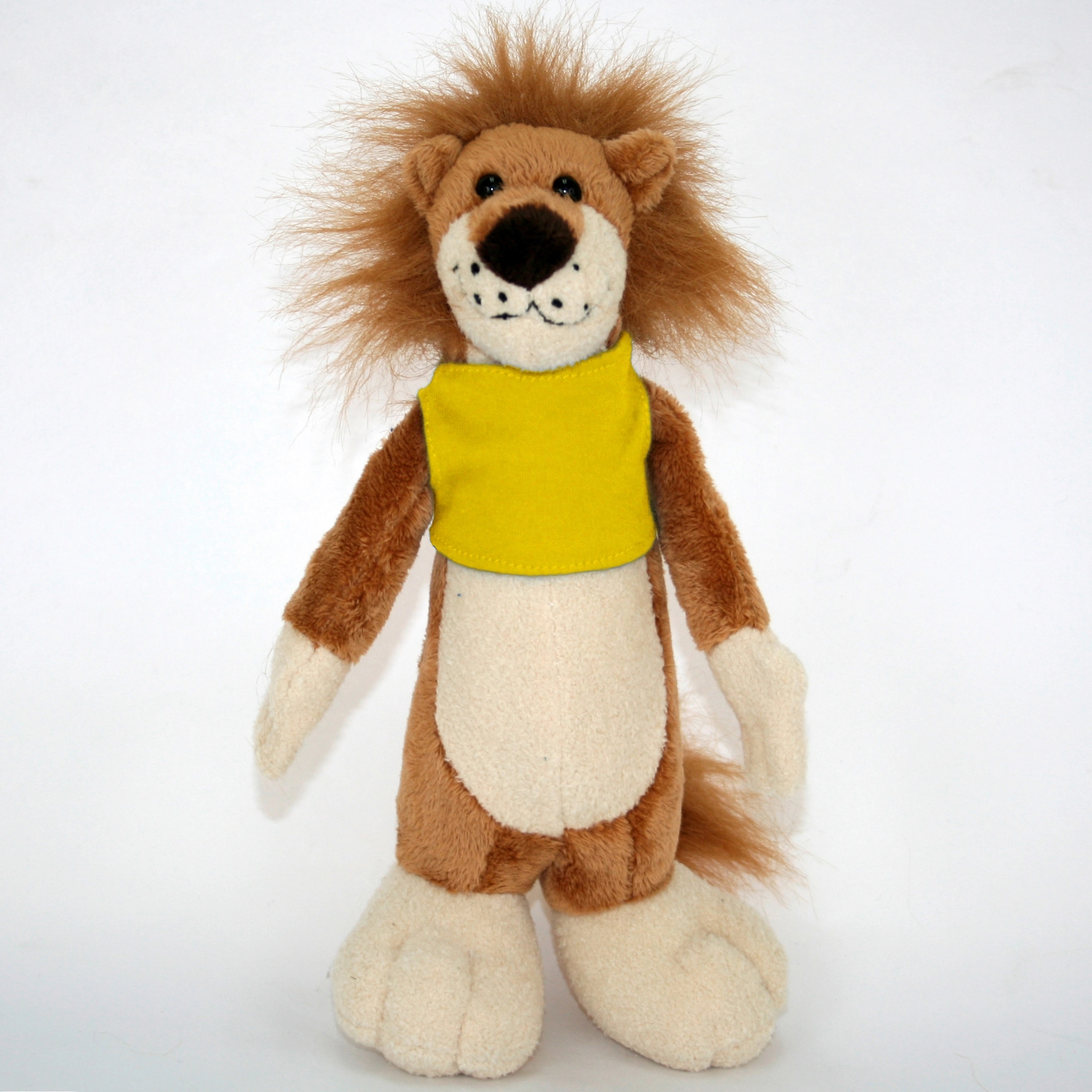 Long Body Stuffed Animal 10" Lion 23