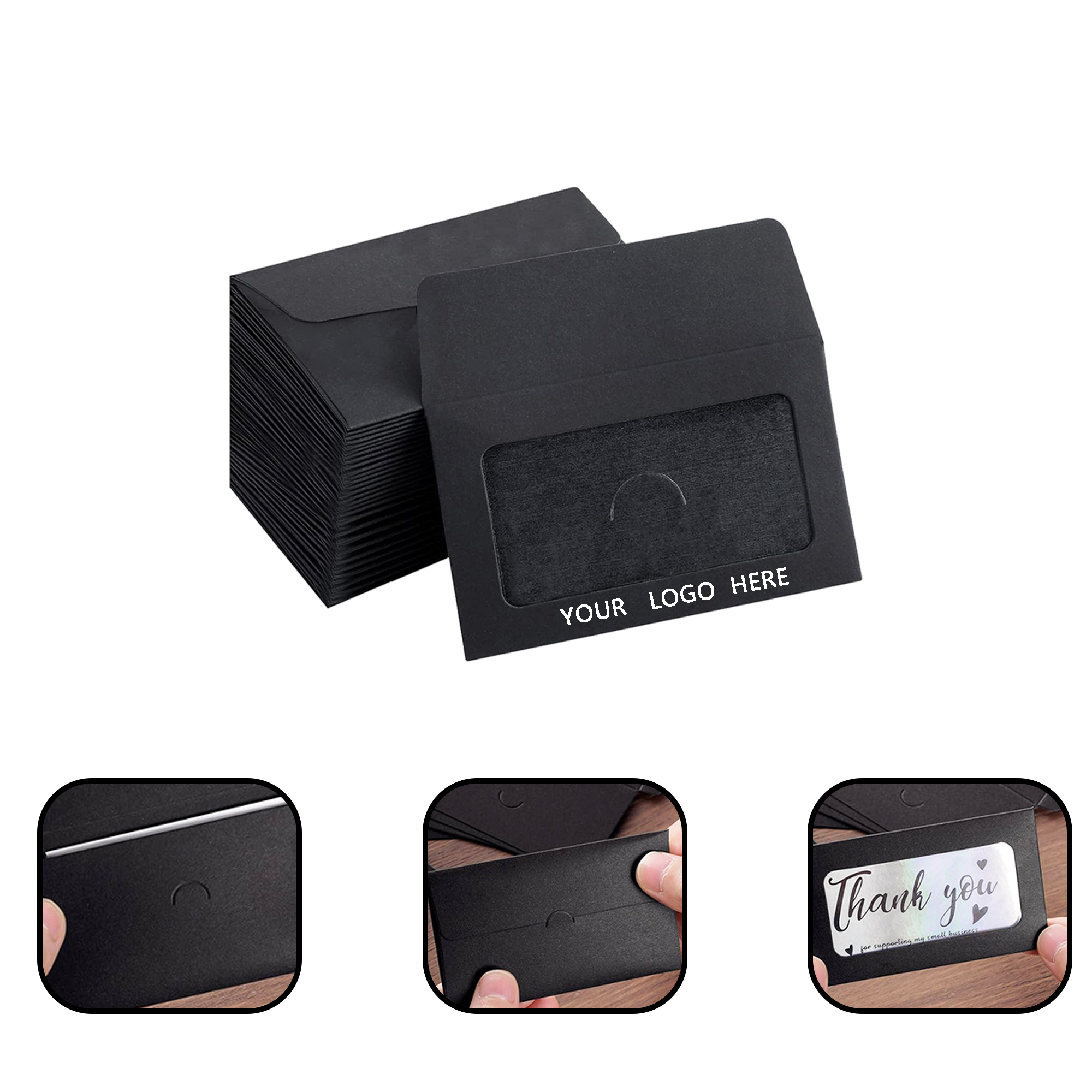 Custom Kraft Window Envelopes 1