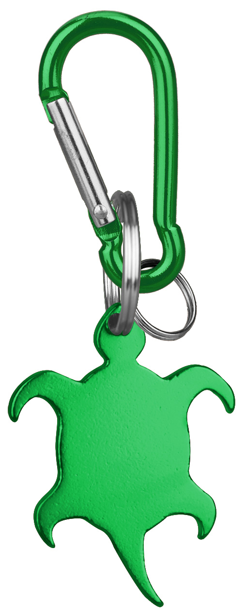 Turtle Shaped Bottle Opener Key Holder and Carabiner 3