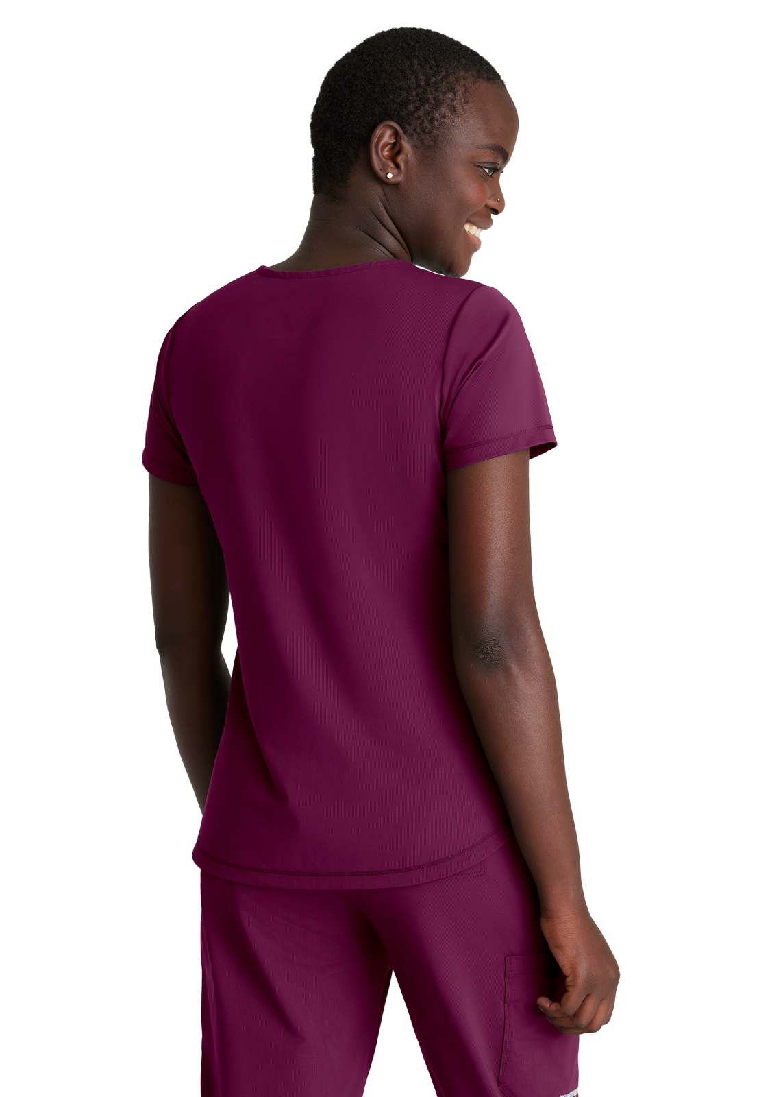 Skechers Slip-Ins - Women's Three-Pocket V-Neck Serene Scrub Top 35